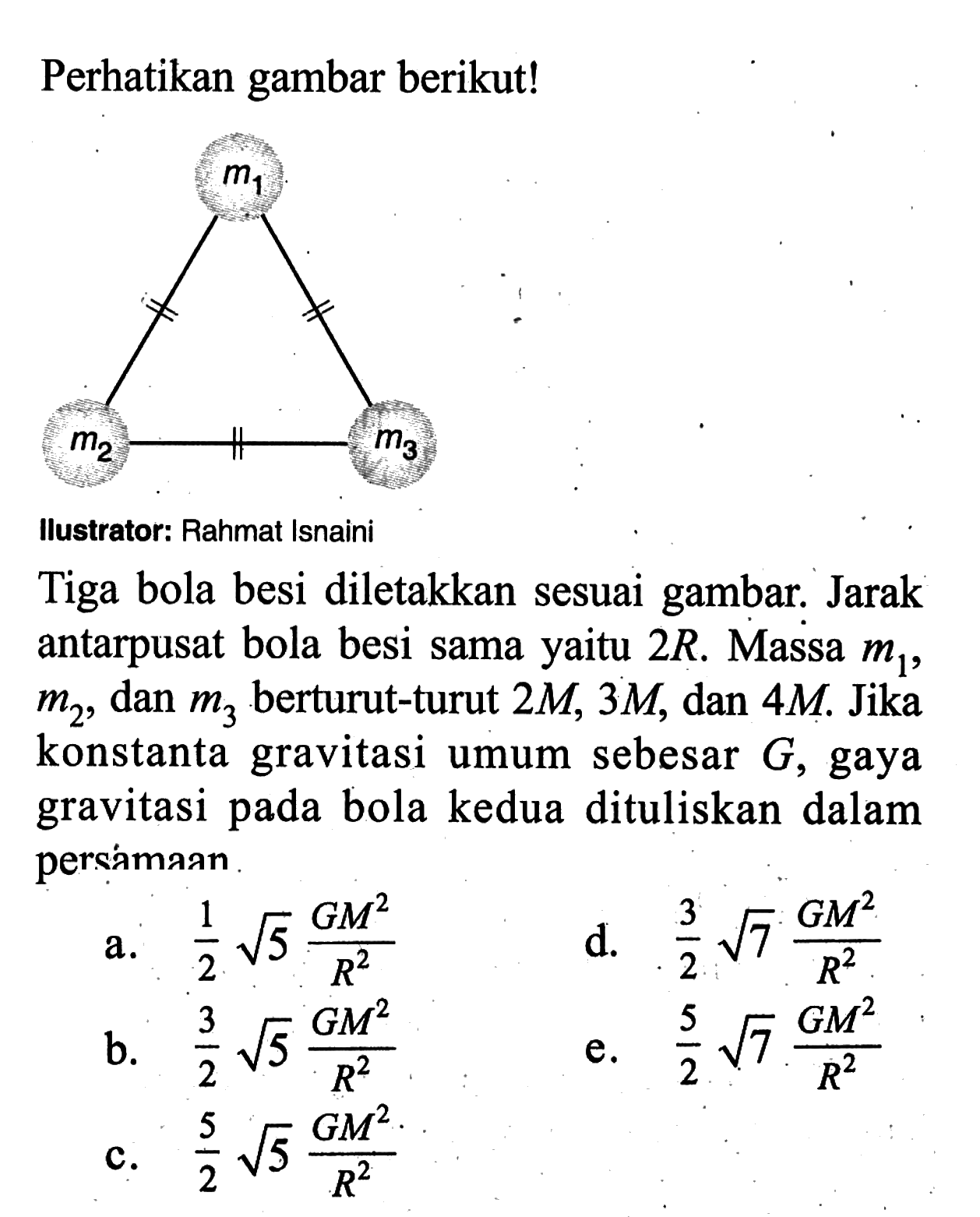 Perhatikan Gambar Berikut M1 M2 M3llustrator Rahmat Isn 