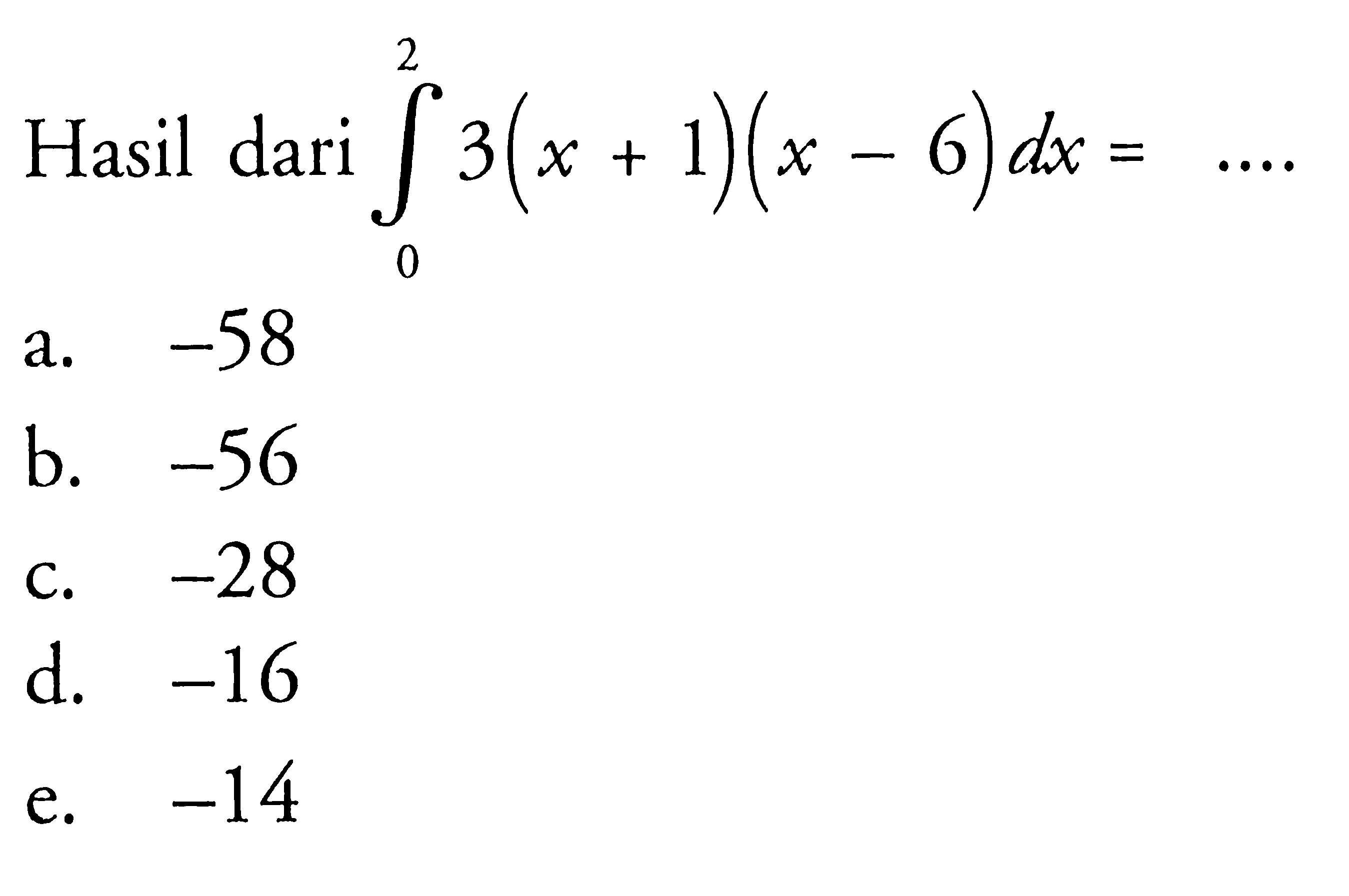 hasil-dari-integral-0-2-3-x-1-x-6-dx